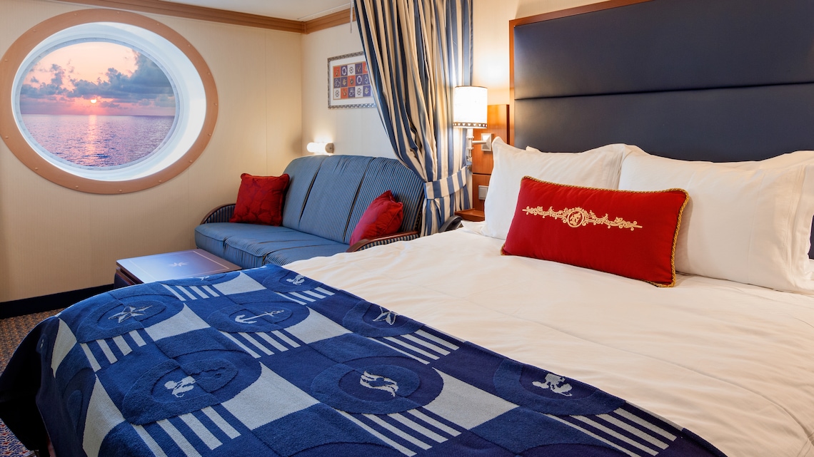 ocean view room disney cruise