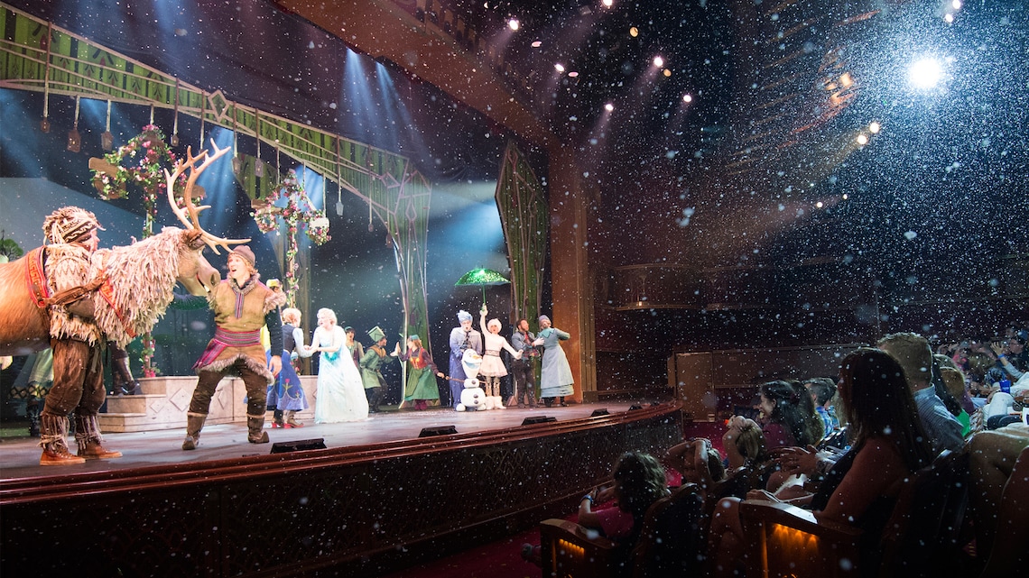 Disney Frozen Musical Adventure Elsa Singing Doll, Sings Show Yourself Song Frozen The Musical | Live Shows \u0026 Entertainment | Disney Cruise Line