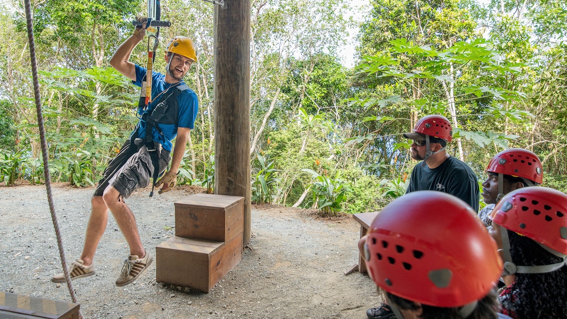 Tree Limin' Extreme Zipline Adventure Tour | Disney Cruise Line
