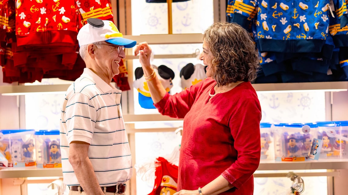 Shopping on the Disney Adventure