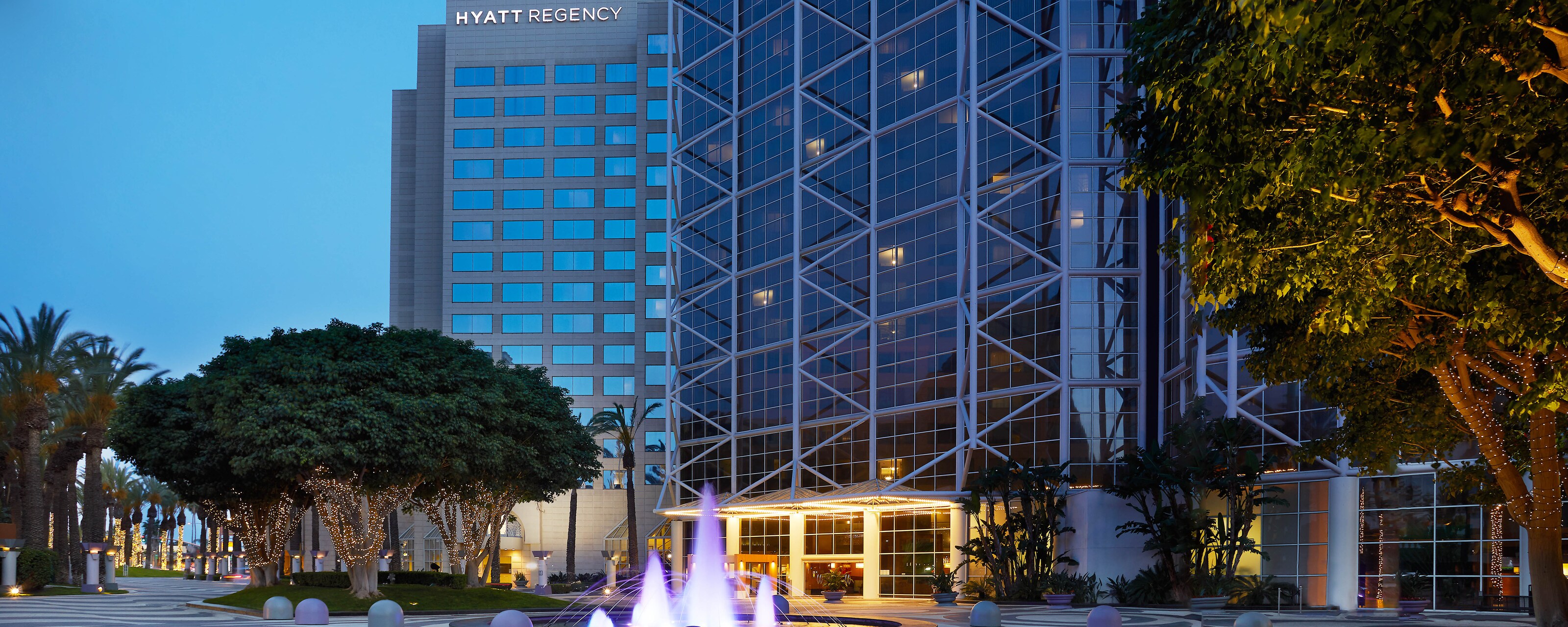 El exterior del hotel Hyatt Regency Orange County