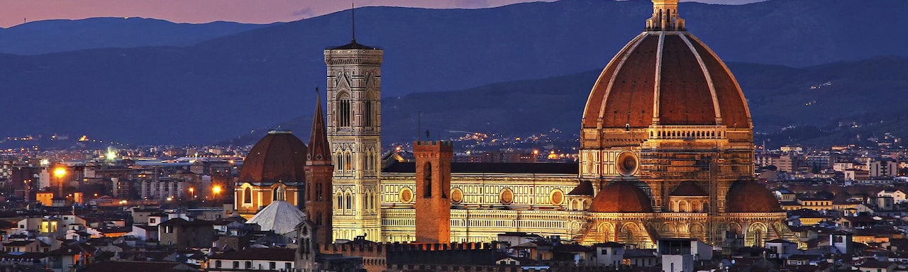 Florence, Italy at night Florence, Italy at night