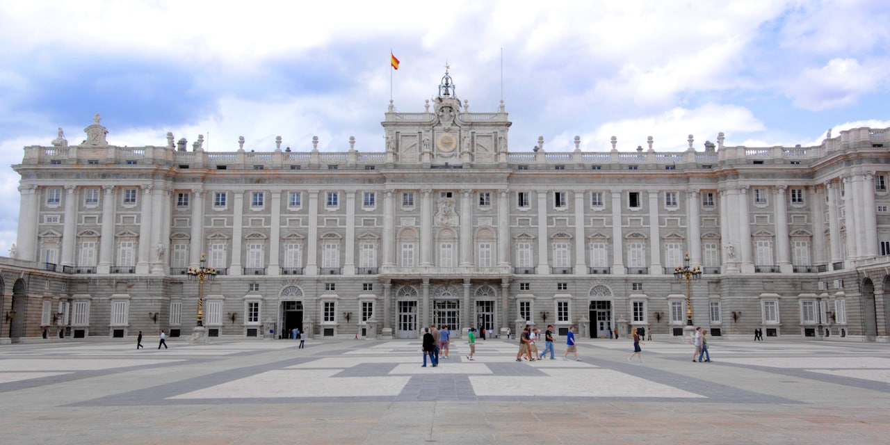 The Royal Palace in Madrid The Royal Palace in Madrid