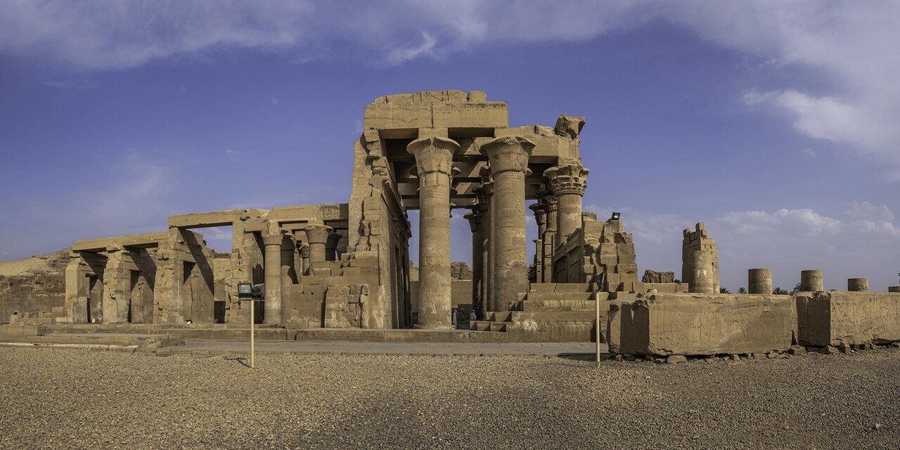Remnants of the Temple of Kom Ombo
