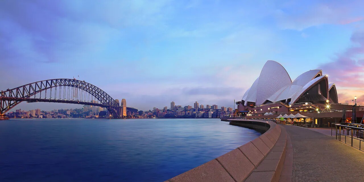 Sydney Harbour with the Sydney Opera House and the Harbour Bridge Sydney Harbour with the Sydney Opera House and the Harbour Bridge