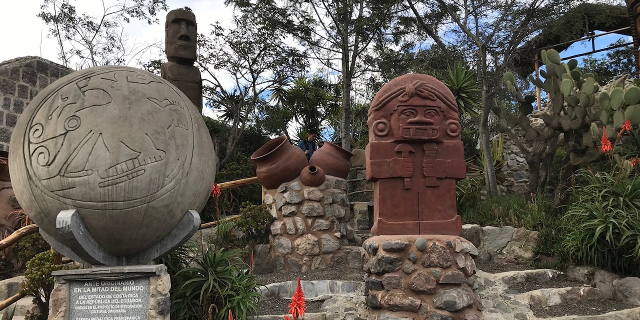 The Totem Garden at the Intiñan Museum The Totem Garden at the Intiñan Museum