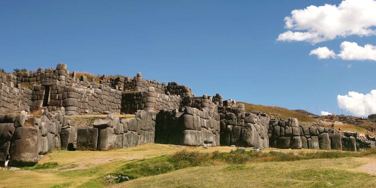 The imposing Inca stone fortress of Sacsayhuaman The imposing Inca stone fortress of Sacsayhuaman