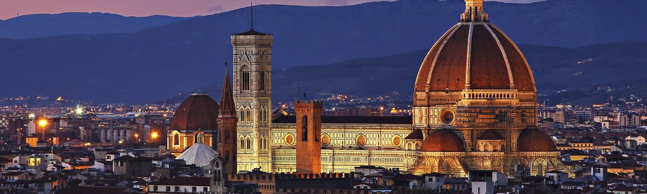 Florence, Italy at night Florence, Italy at night
