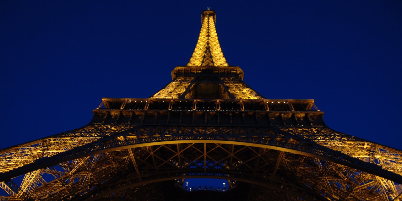 Eiffel Tower at night Eiffel Tower at night
