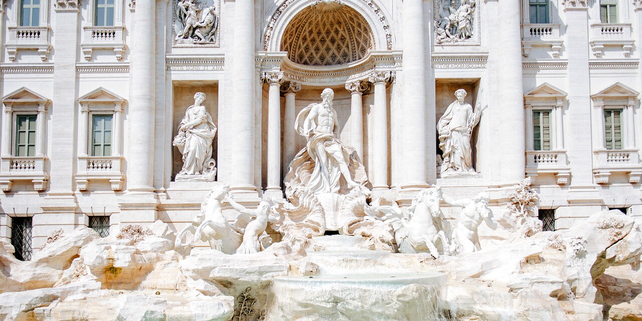 Trevi Fountain in Rome, Italy Trevi Fountain in Rome, Italy