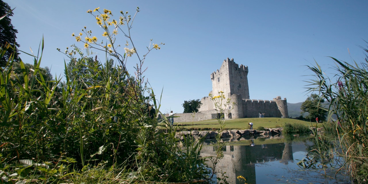 The exterior of Ross Castle