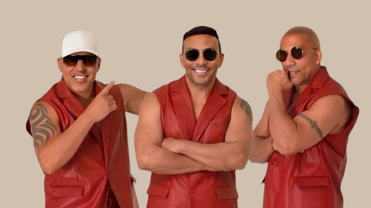 The 3 members of the Grupo Mania