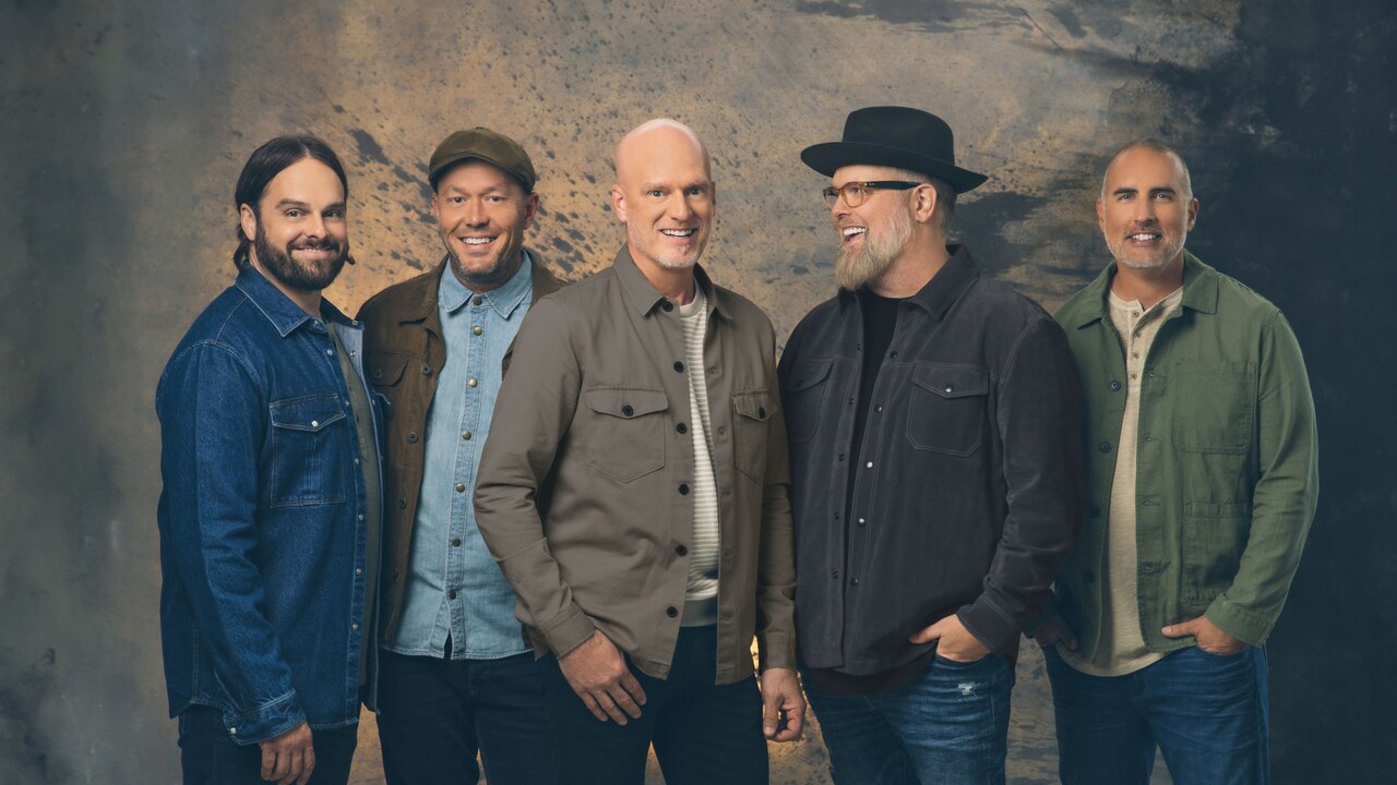 The 5 members of the band Mercy Me