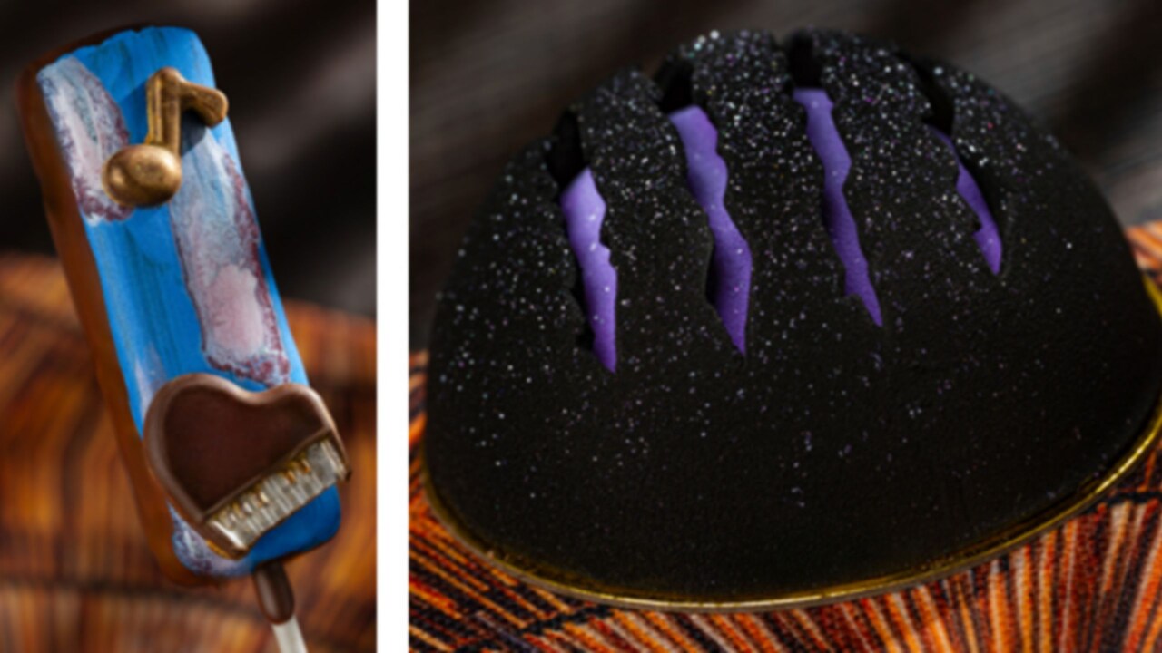 The Soulful New York Cheesecake Pop from The Ganachery and the Black Panther Mousse from Amorette’s Patisserie