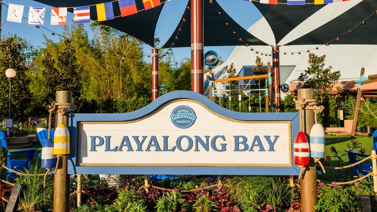 The Playalong Bay Play Garden presented by Smucker’s Uncrustables at the Epcot International Flower & Garden Festival