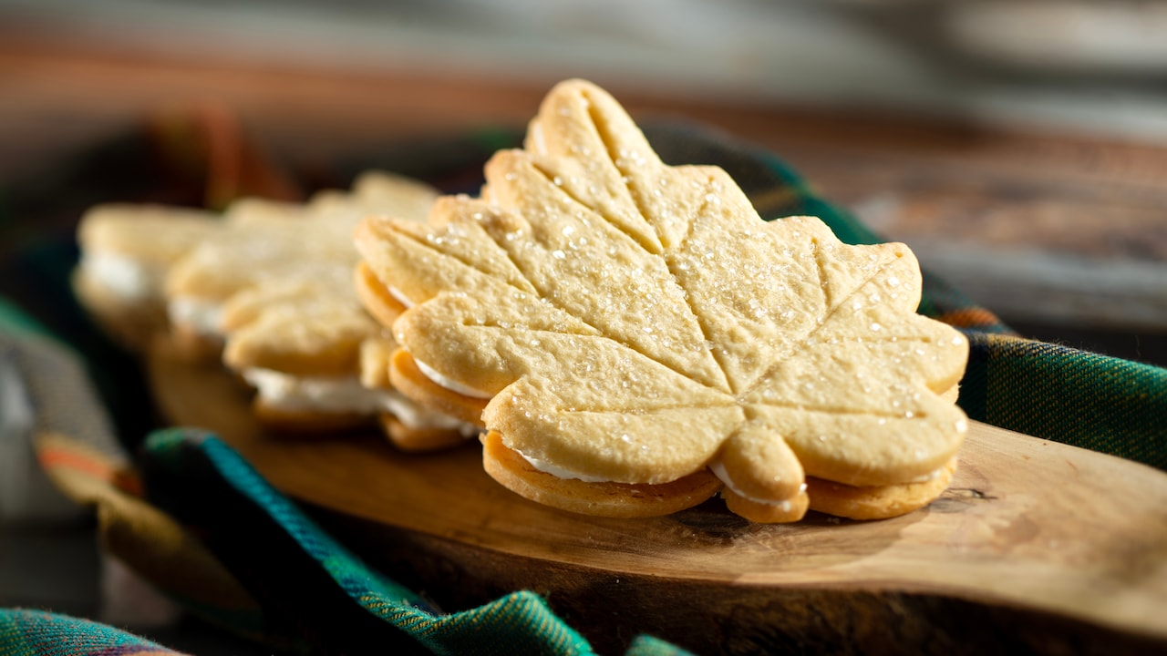 Maple Leaf Shortbread Cookies from Yukon Holiday Kitchen