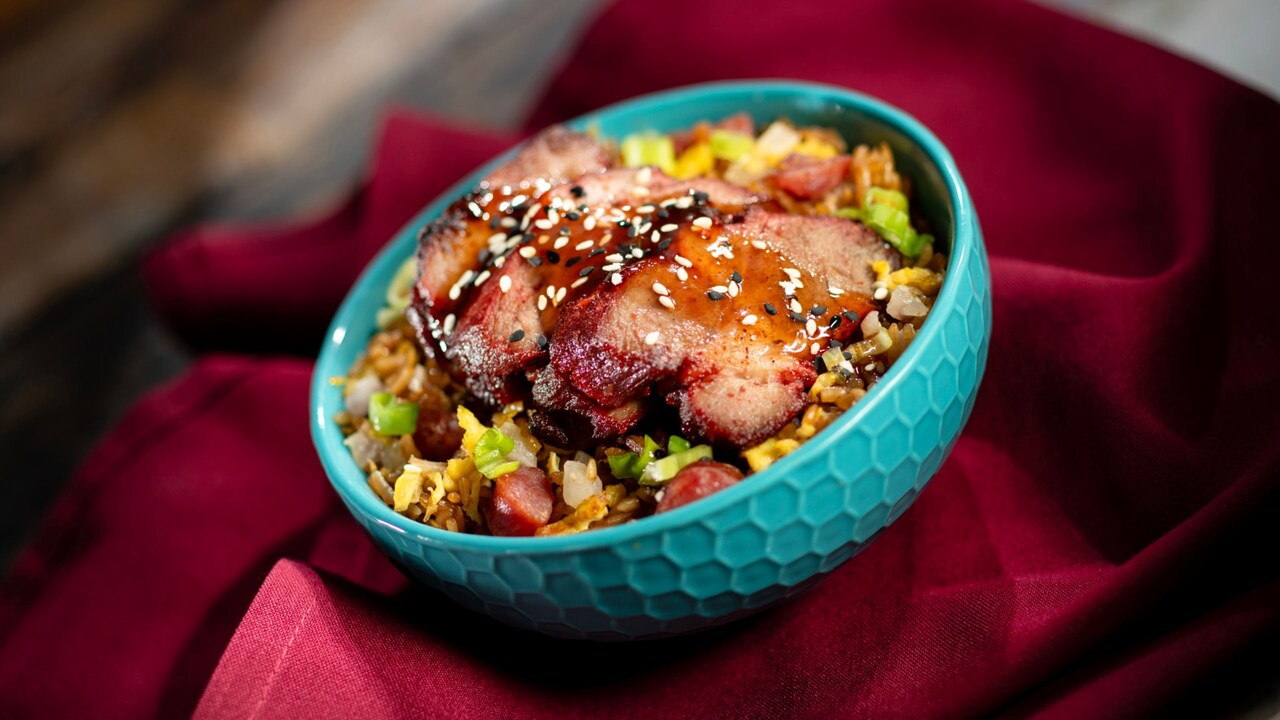 BBQ Char Siu Pork Fried Rice from Shanghai Holiday Kitchen
