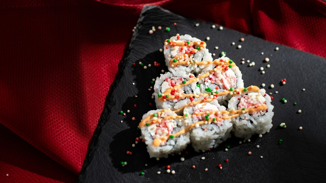 The Sushi Tree Roll from Shi Wasu Holiday Kitchen