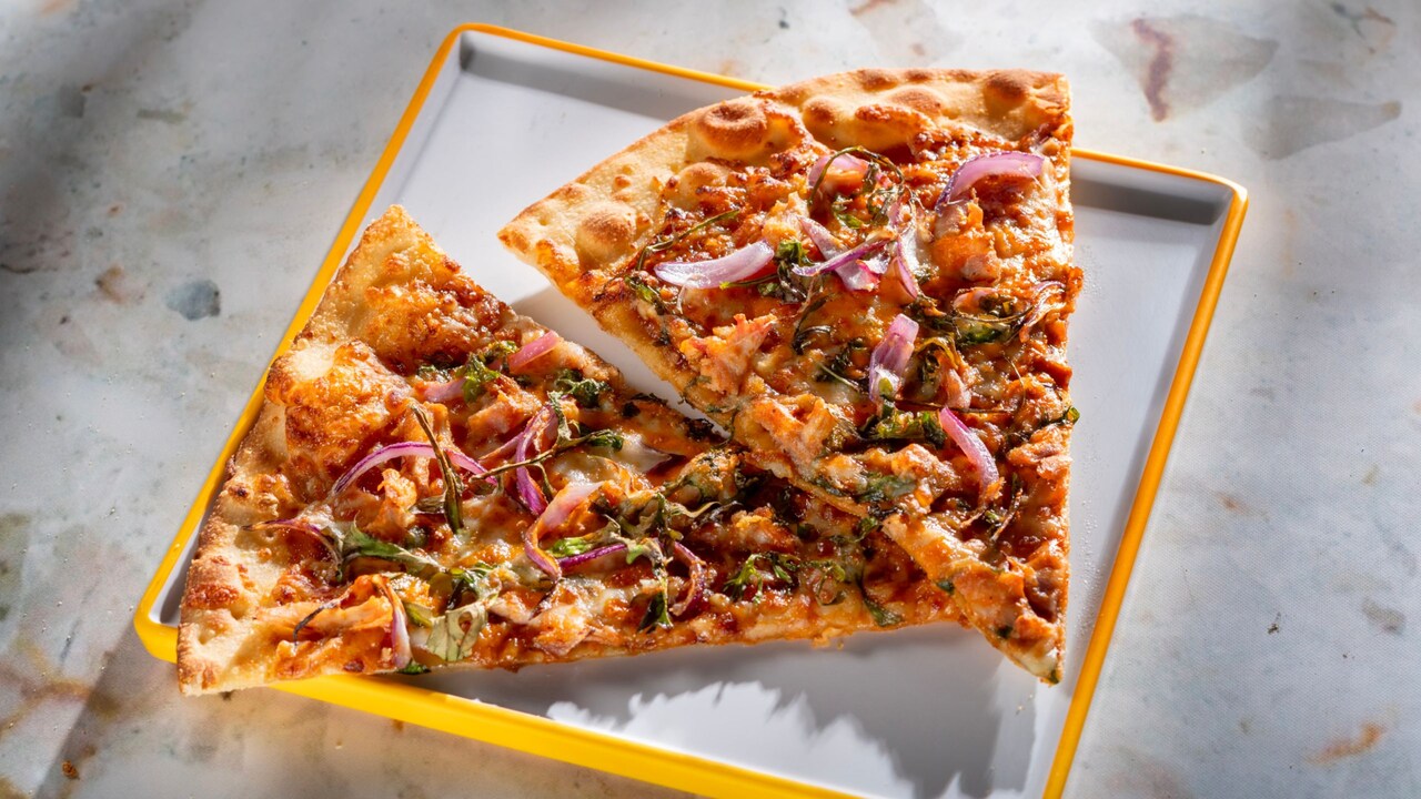 Barbecue Braai Chicken Pizza at Epcot International Food & Wine Festival