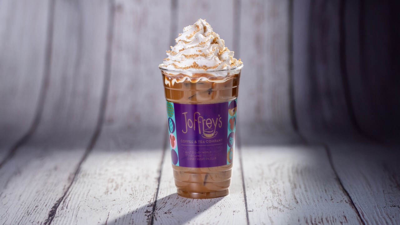 Affogato di Marshmallow Cold Brew with sugar sprinkles at Joffrey’s Coffee & Tea Company