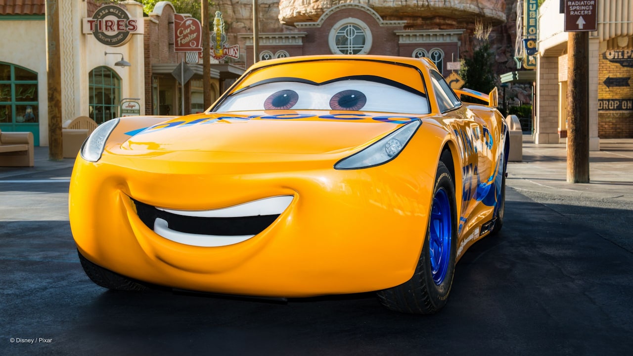 Cruz Ramirez at Cars Land