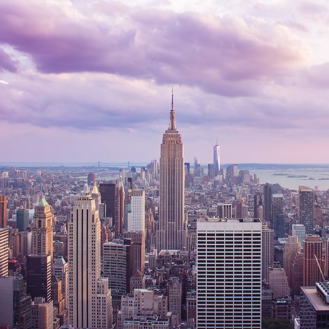 New York State Map With Counties New York State Map With Counties, The Skyline Of New York Including The Empire State Building, New York State Map With Counties