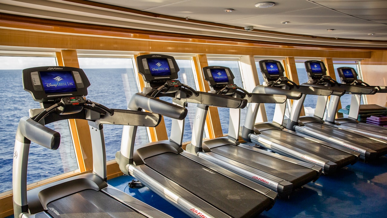 do disney cruise ships have gyms