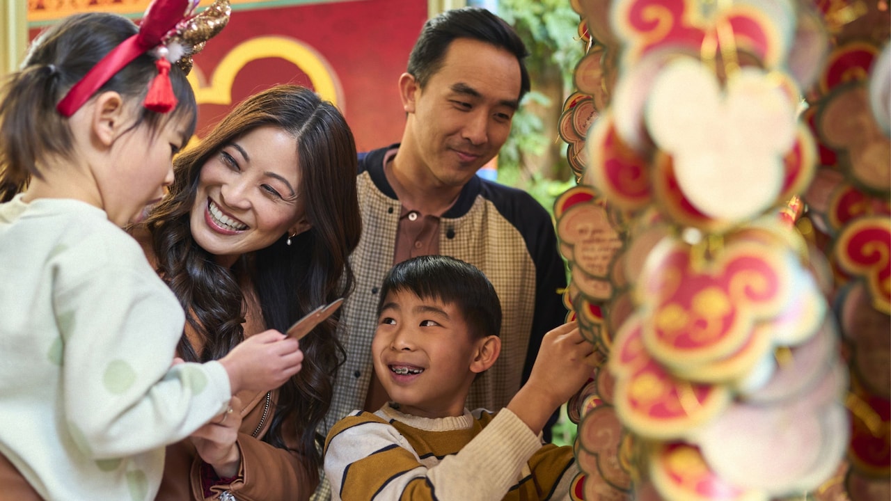 Muro de Deseos para el Año Nuevo Lunar