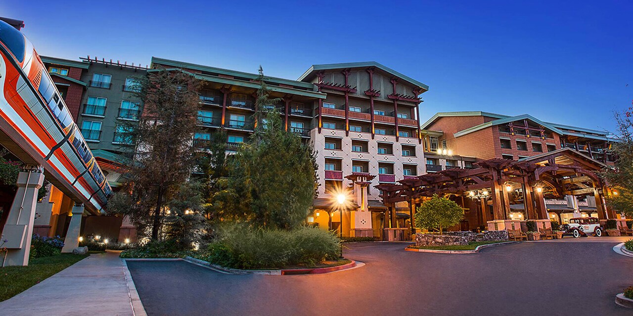 Exterior of Disney's Grand Californian Hotel and Spa