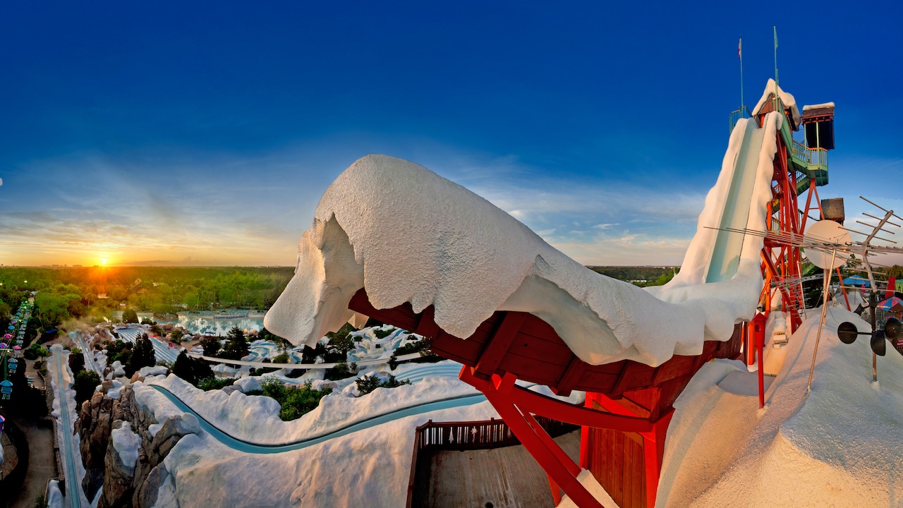 Walt Disney World: Disney Water Parks Splash the day away in a frosty winter wonderland or a lush island paradise.