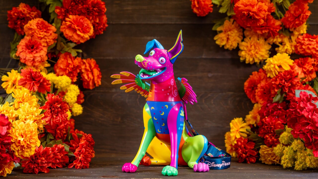 Un vaso de Dante de Coco de la celebración Plaza de la Familia en Disney California Adventure Park