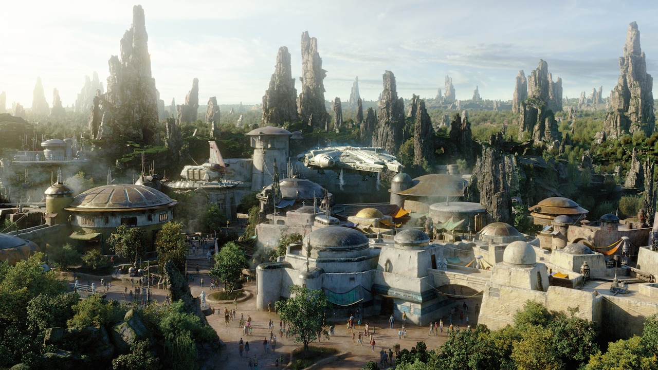 El puesto de avanzada de Batuu, una parte de Star Wars Galaxys Edge