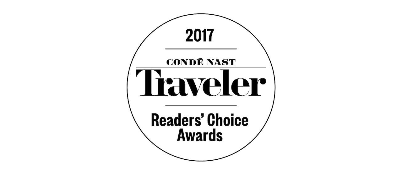 Condé Nast Traveler Readers’ Choice Awards 2017 logo