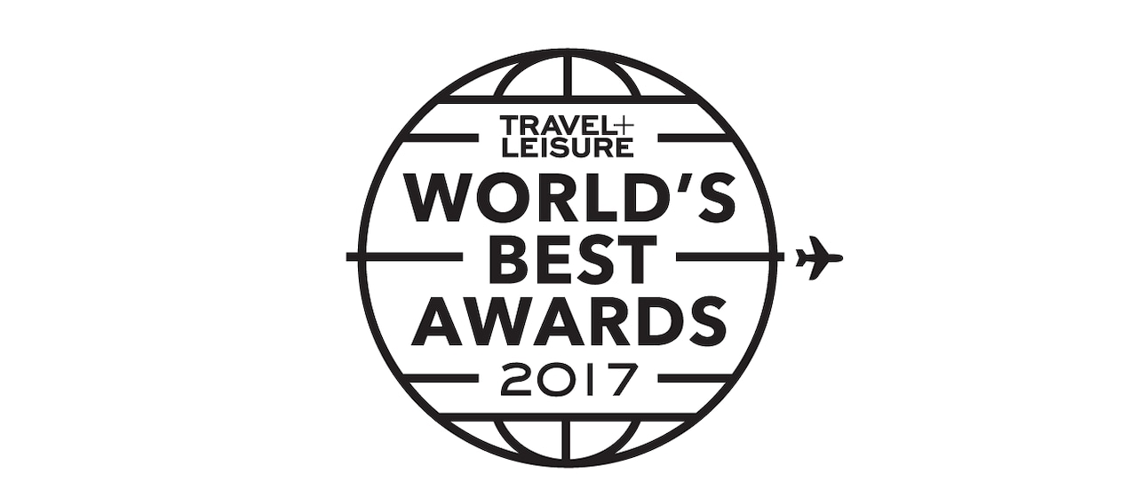 トラベル + レジャー・ワールド、2017年ワールド・ベスト・アワードのロゴ