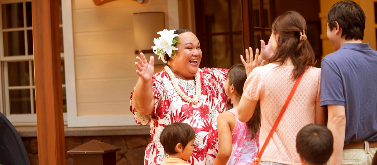 Aunty welcomes all her Guests with warm Aloha to her Beach House