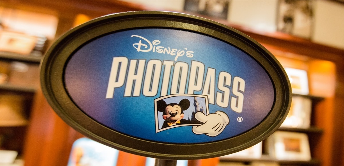 The Disney PhotoPass sign at Kālepa's Store at the Aulani Resort.