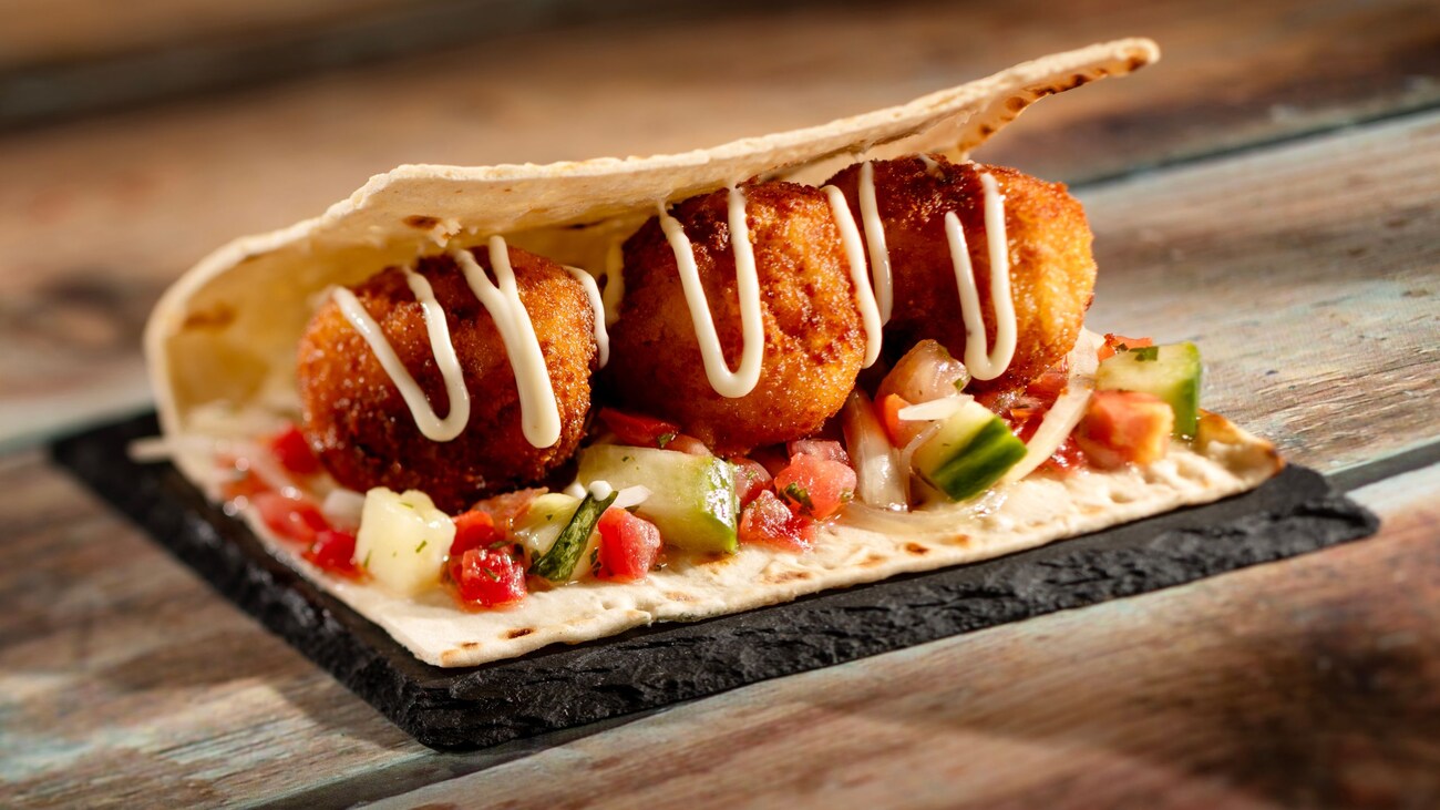 Moroccan Wrap do Tangierine Cafe, Flavors of the Medina