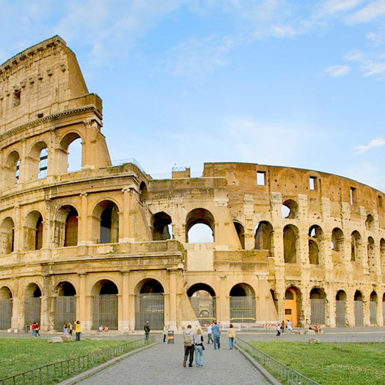 The Colosseum in Rome, Italy