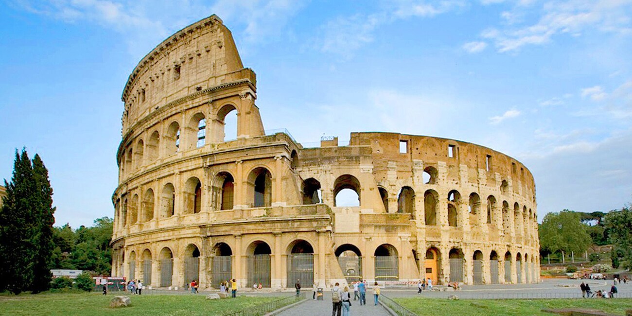 The Colosseum in Rome, Italy