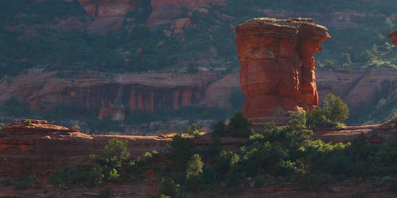 an aerial shot of the Grand Canyon