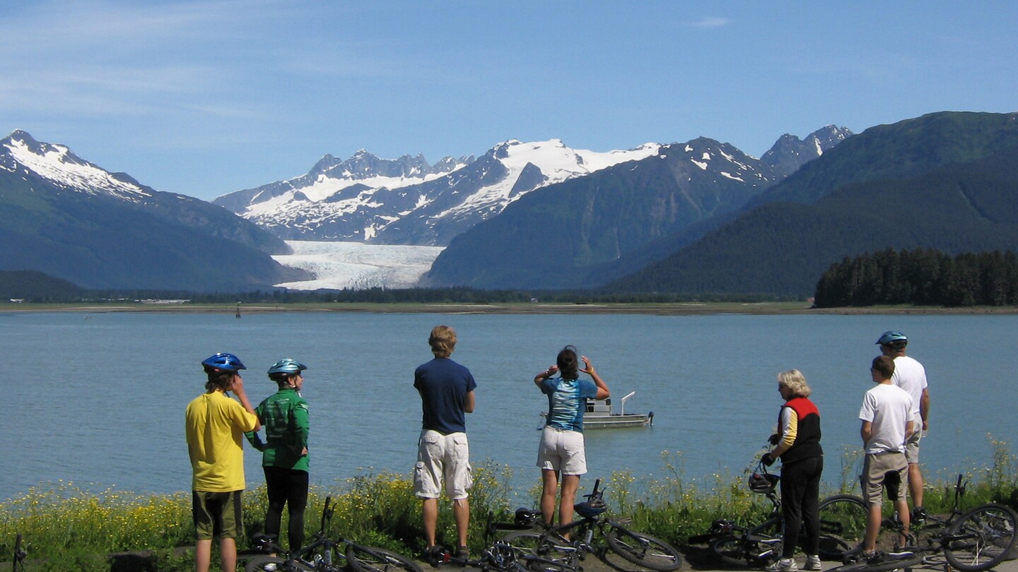 Alaskan Glaciers by Bicycle Disney Cruise Line