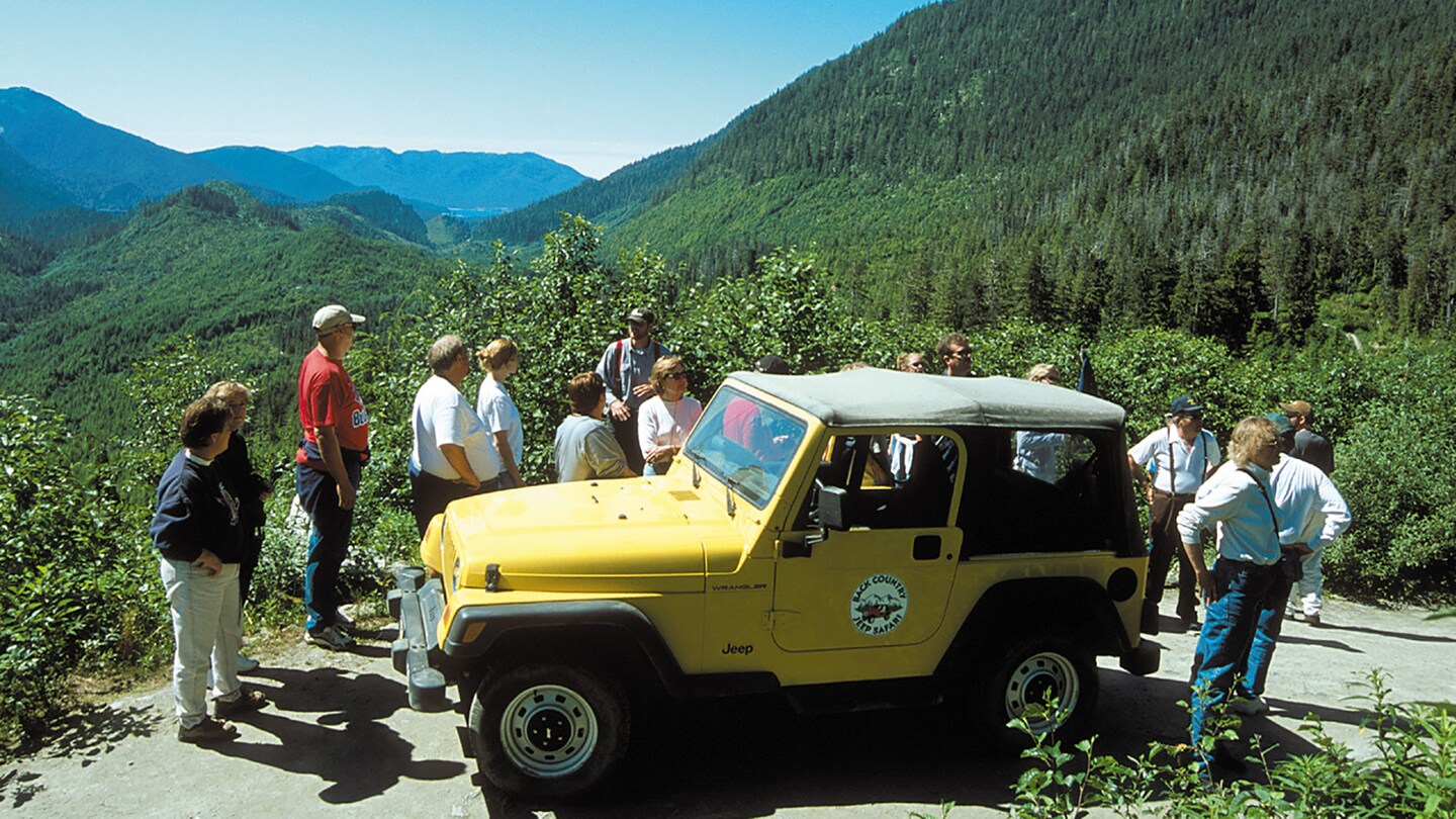 Alaskan Back Country Jeep and Canoe Adventure Disney Cruise Line
