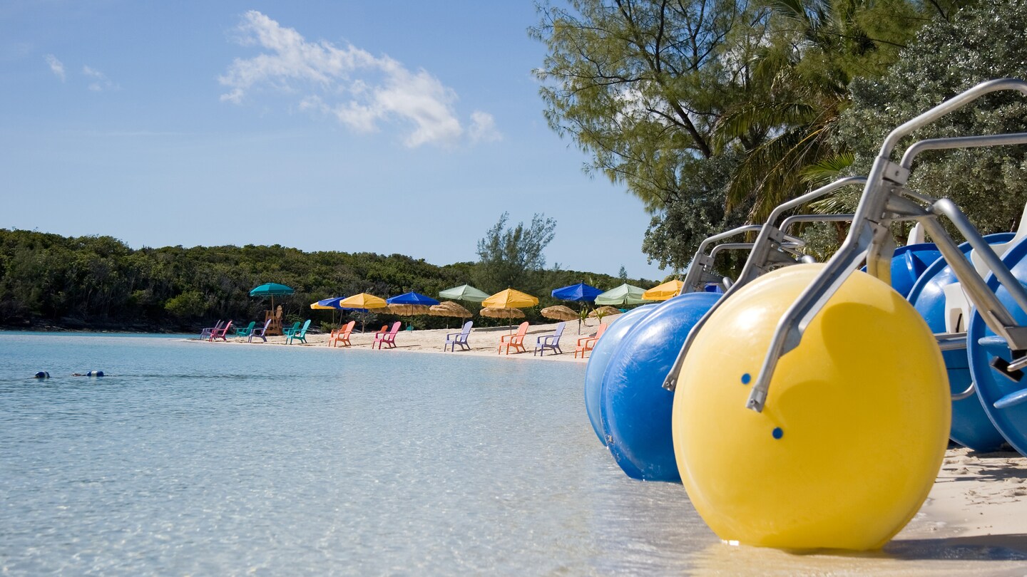 Blue Lagoon Island Beach Day Half Day Disney Cruise Line