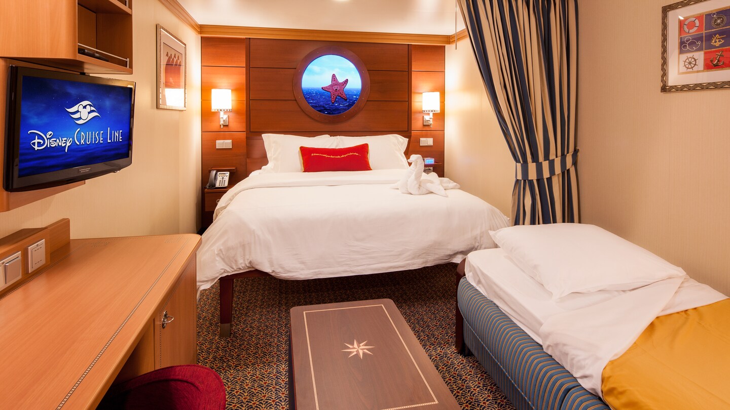 disney cruise cabin capacity