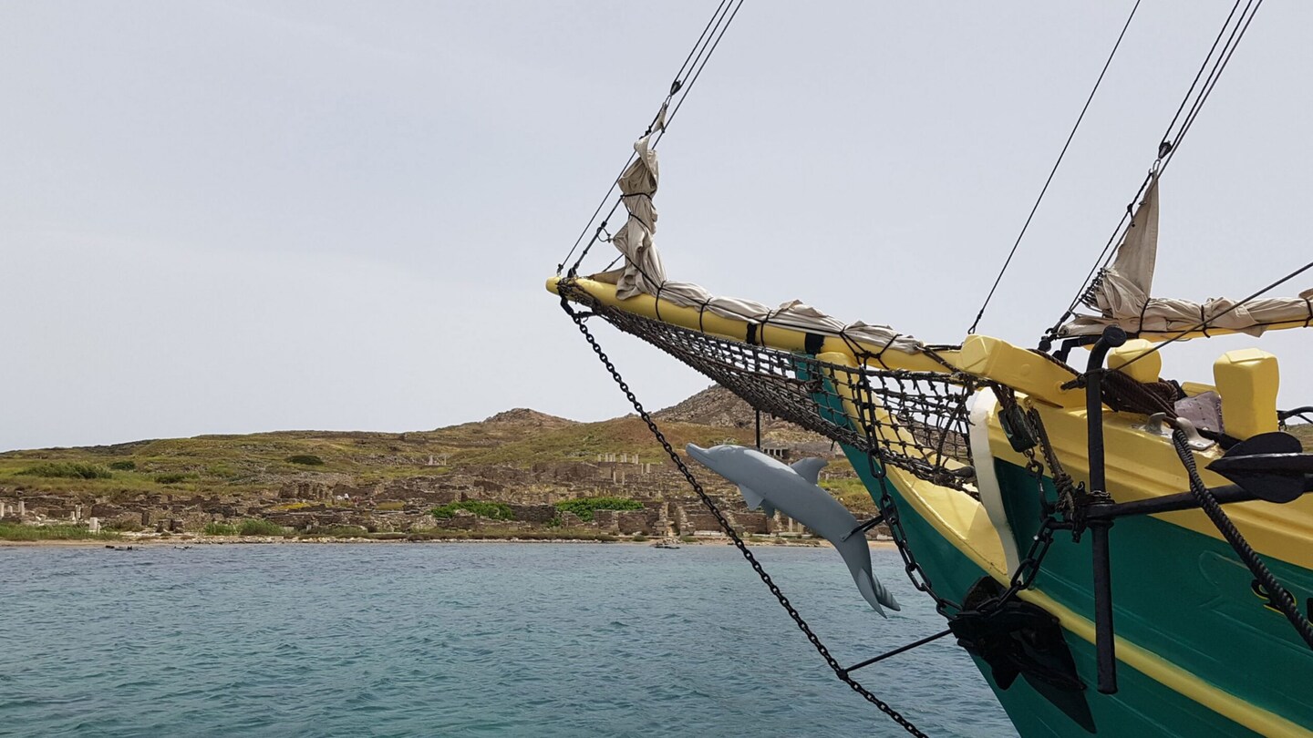 Scenic Sail From Mykonos to Delos Island Port Adventures Disney