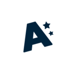Un ícono de la letra “A” y dos estrellas que representan a los Adultos
