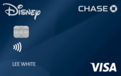 Chase Visa card featuring Spotlight designs