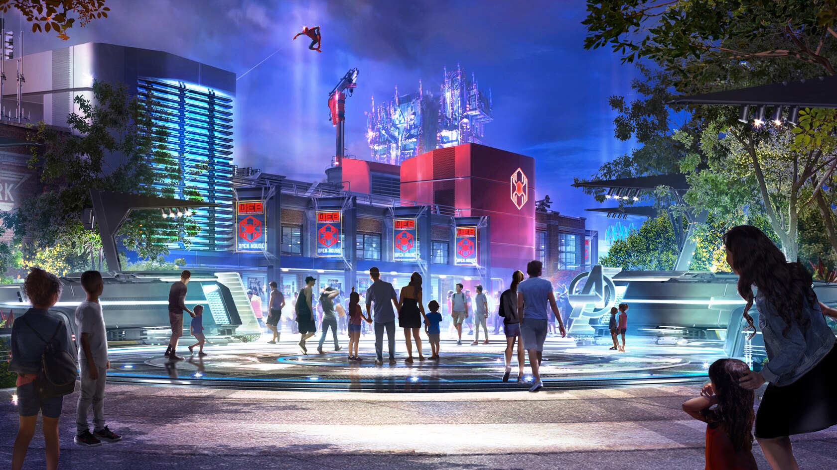 WEB SLINGERS A SpiderMan Adventure Avengers Campus Disneyland Resort