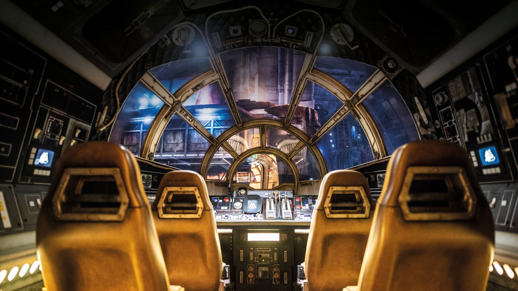 Jump aboard the Millennium Falcon