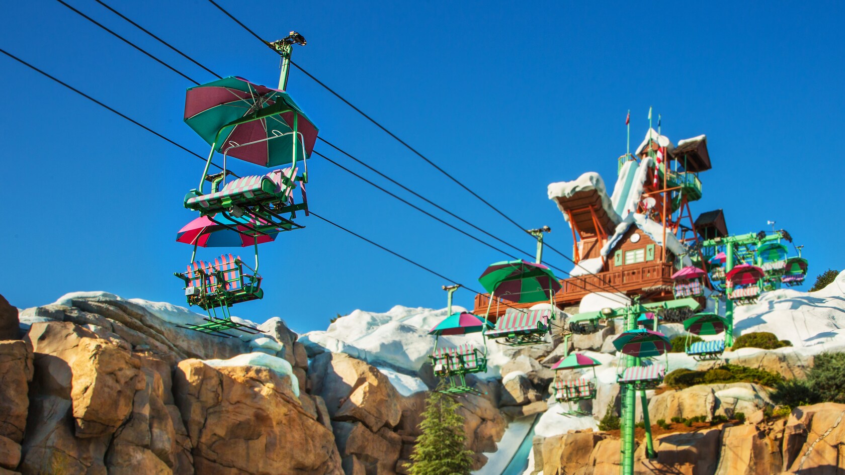 Chair Lift | Blizzard Beach Attractions | Walt Disney ...